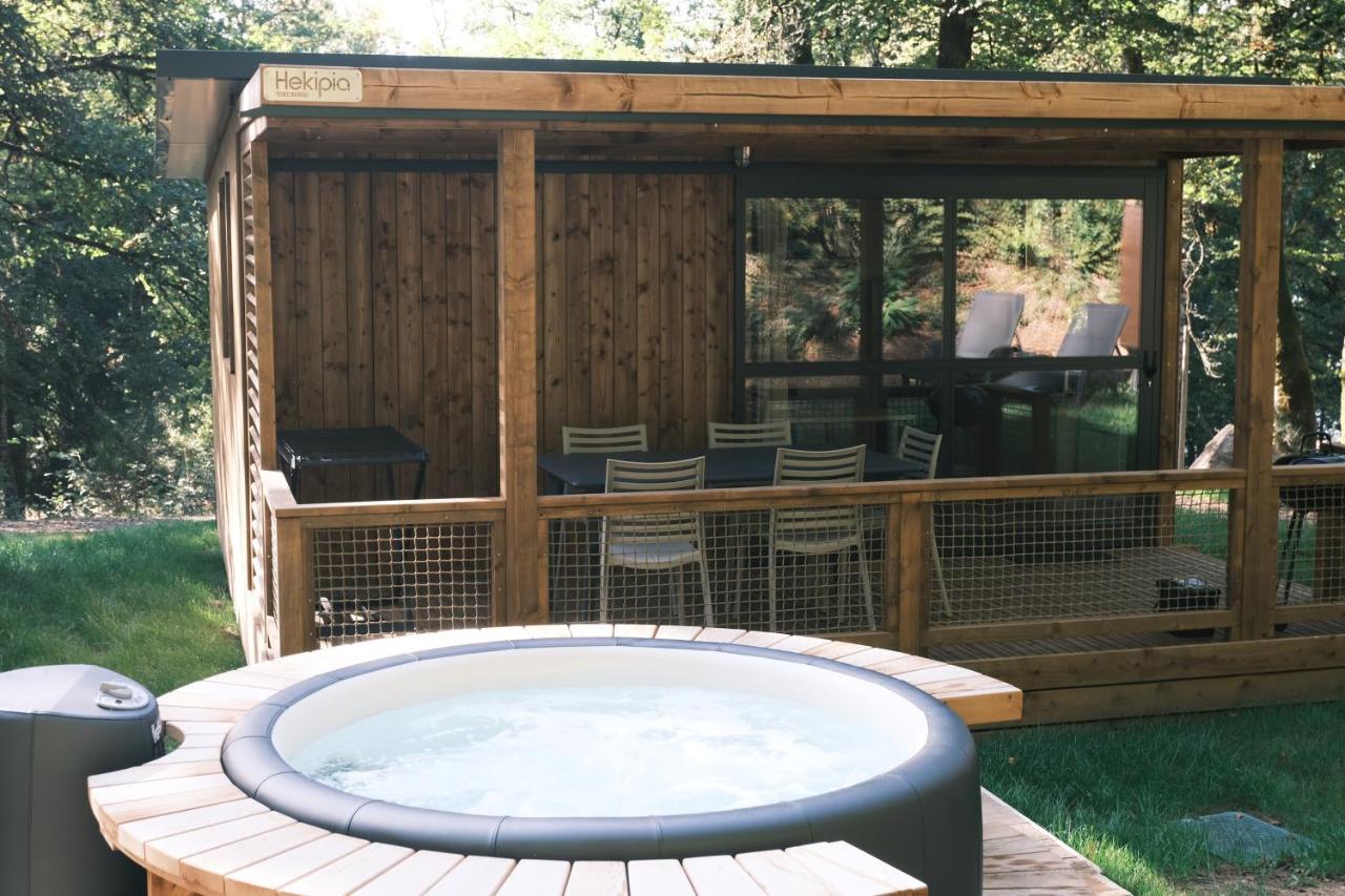 Lodge Avec Spa Privatif - Foret Et Lac Liginiac Экстерьер фото