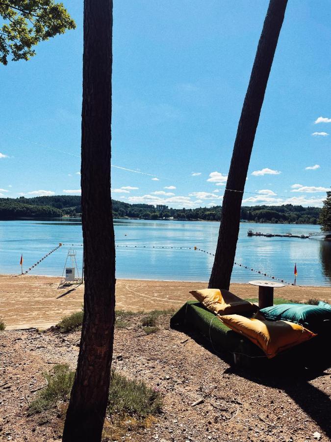 Lodge Avec Spa Privatif - Foret Et Lac Liginiac Экстерьер фото